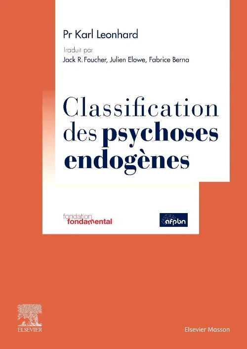 Coperta cărții "Classification des psychoses endogènes" de autor necunoscut