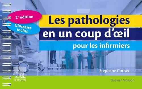 Coperta cărții "Les pathologies en un coup d&#039;oeil pour les infirmiers" de autor necunoscut