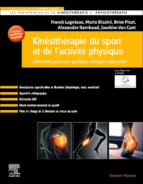 Coperta cărții "Kinésithérapie du sport et de l&#039;activité physique" de autor necunoscut