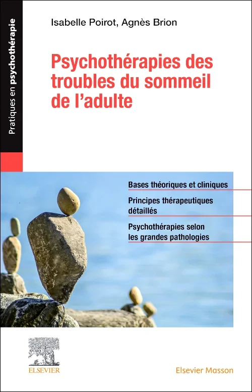Coperta cărții "Psychothérapies des troubles du sommeil de l&#039;adulte" de autor necunoscut