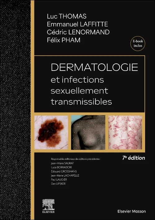 Coperta cărții "Dermatologie et infections sexuellement transmissibles" de autor necunoscut