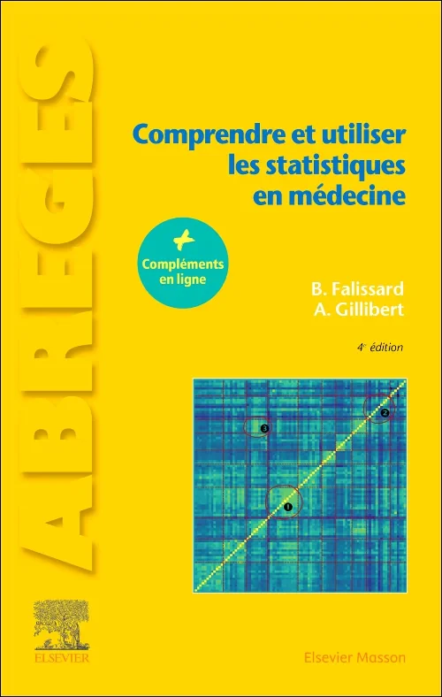 Coperta cărții "Comprendre et utiliser les statistiques en médecine" de autor necunoscut