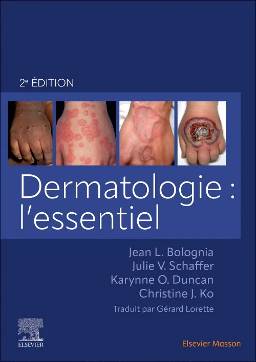 Coperta cărții "Dermatologie : l&#039;essentiel" de autor necunoscut