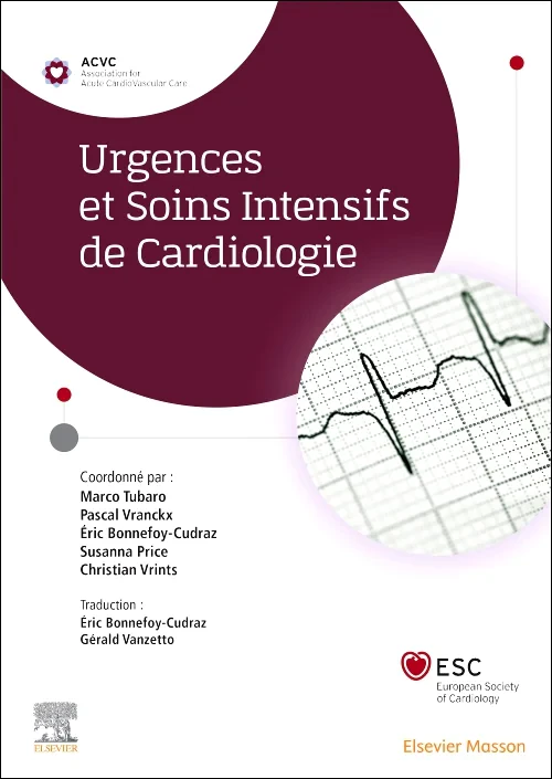 Coperta cărții "Urgences et Soins Intensifs de Cardiologie" de autor necunoscut