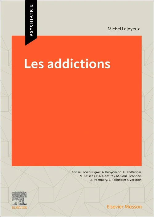 Coperta cărții "Les Addictions" de autor necunoscut