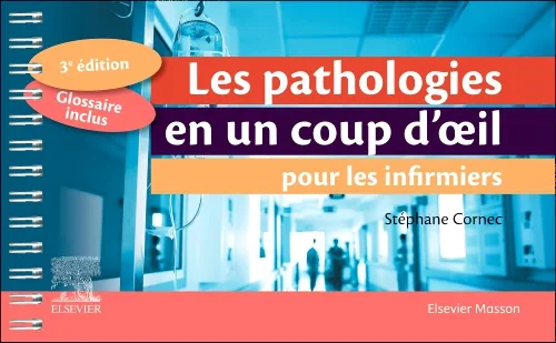 Coperta cărții "Les pathologies en un coup d&#039;oeil pour les infirmiers" de autor necunoscut