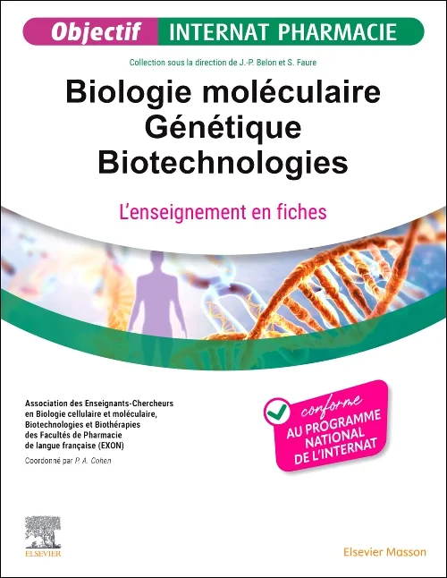 Coperta cărții "Biologie Moléculaire - Génétique - Biotechnologies" de autor necunoscut