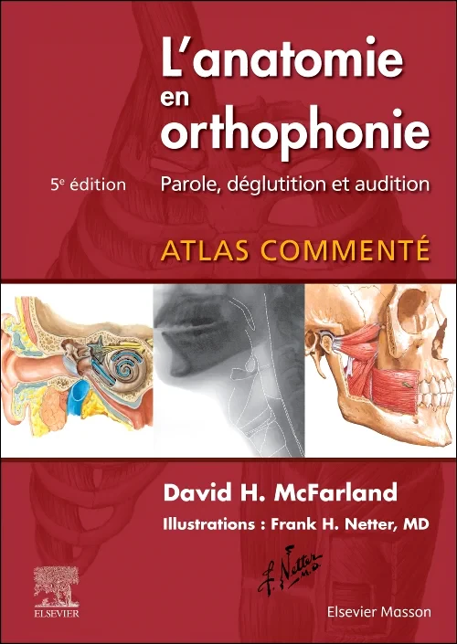 Coperta cărții "L&#039;anatomie en orthophonie" de autor necunoscut