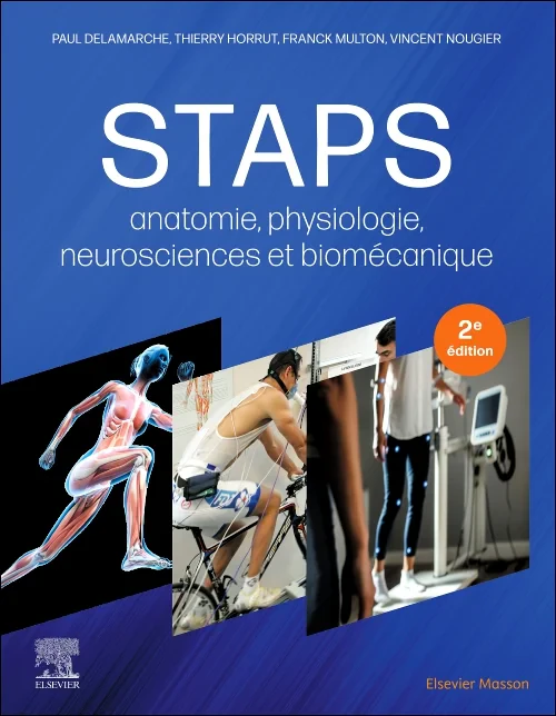 Coperta cărții "STAPS : anatomie, physiologie, neurosciences et biomécanique" de autor necunoscut