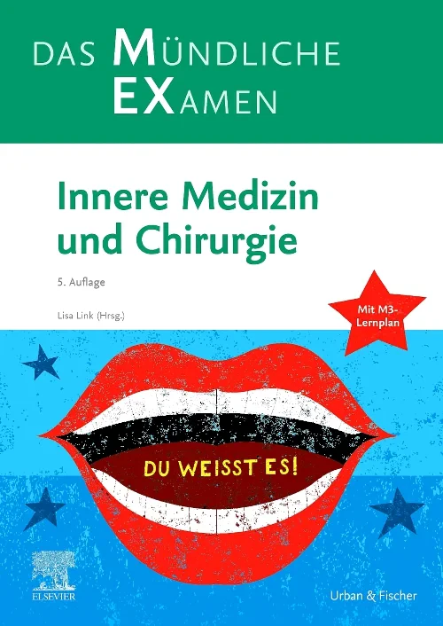 Coperta cărții "MEX Das Mündliche Examen - Innere Medizin und Chirurgie" de autor necunoscut