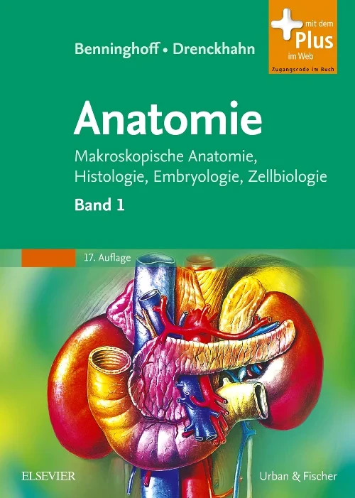 Coperta cărții "Benninghoff, Drenckhahn, Anatomie" de autor necunoscut