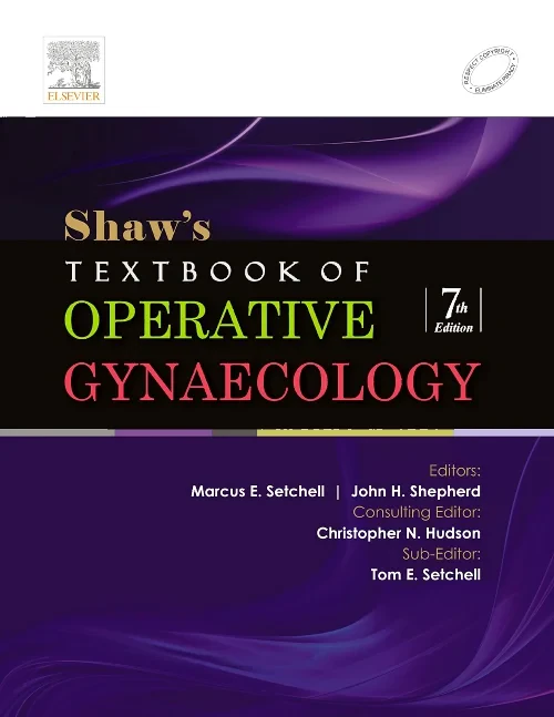Coperta cărții "Shaw&#039;s Textbook of Operative Gynaecology" de autor necunoscut