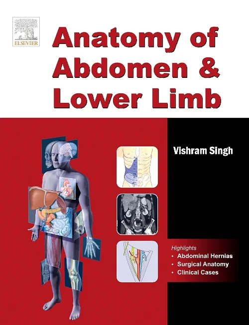 Coperta cărții "Anatomy of Abdomen and Lower Limb" de autor necunoscut