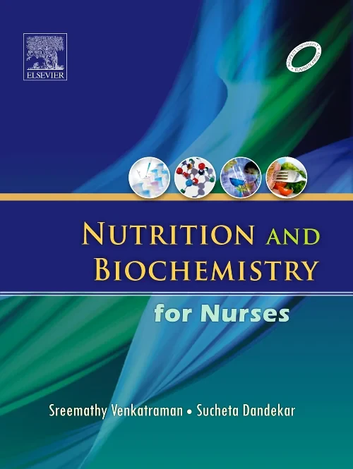 Coperta cărții "Biochemistry and Nutrition for Nurses" de autor necunoscut