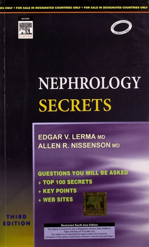 Coperta cărții "Nephrology Secrets (Indian Reprint)" de autor necunoscut