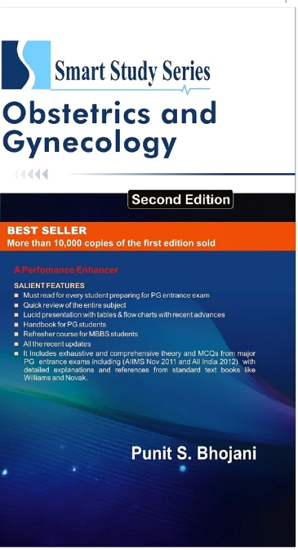 Coperta cărții "Smart Study Series:Obstetrics &amp; Gynecology" de autor necunoscut