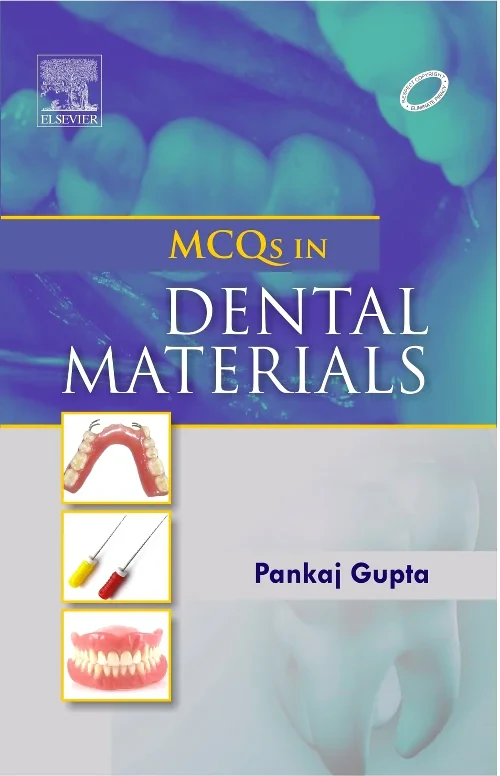 Coperta cărții "MCQs in Dental Materials" de autor necunoscut