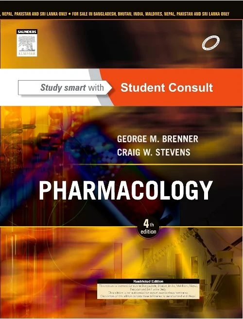 Coperta cărții "Pharmacology" de autor necunoscut