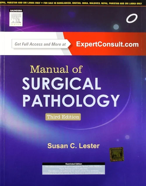 Coperta cărții "Manual of Surgical Pathology" de autor necunoscut