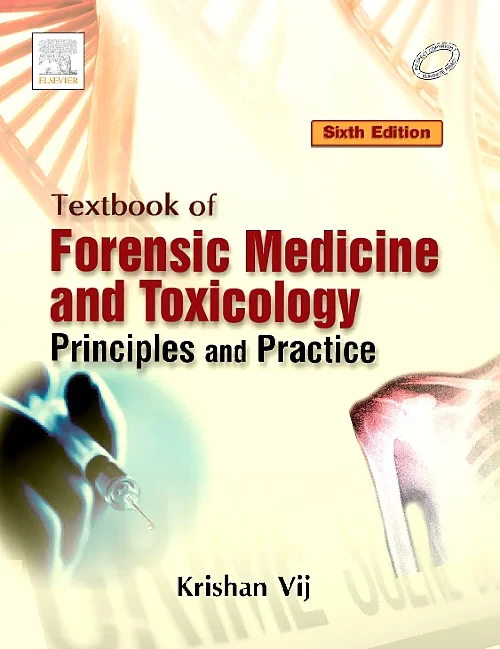 Coperta cărții "Textbook of Forensic Medicine &amp; Toxicology: Principles &amp; Practice" de autor necunoscut