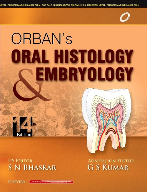 Coperta cărții "Orban&#039;s Oral Histology &amp; Embryology" de autor necunoscut