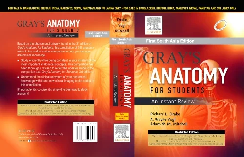 Coperta cărții "Gray&#039;s Anatomy for Students: An Instant Review" de autor necunoscut
