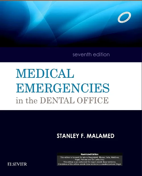 Coperta cărții "Medical Emergencies in the Dental Office, 7e" de autor necunoscut