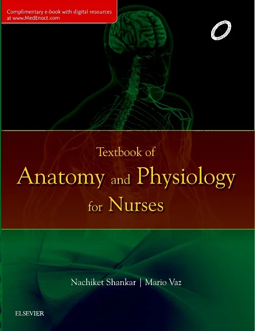 Coperta cărții "Textbook of Anatomy and Physiology for Nurses" de autor necunoscut