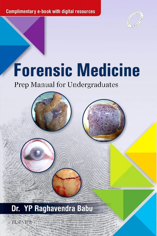 Coperta cărții "Forensic Medicine: Prep Manual for Undergraduates" de autor necunoscut