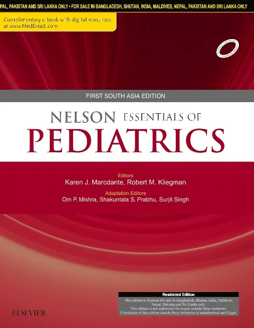 Coperta cărții "Nelson Essentials of Pediatrics" de autor necunoscut