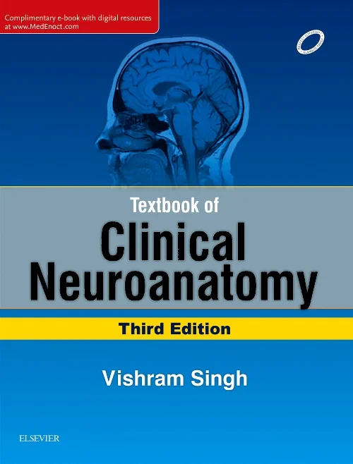 Coperta cărții "Textbook of Clinical Neuroanatomy" de autor necunoscut