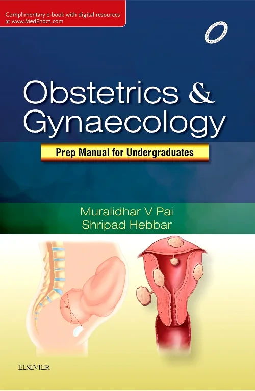 Coperta cărții "Obstetrics &amp; Gynaecology: Prep Manual for Undergraduates" de autor necunoscut