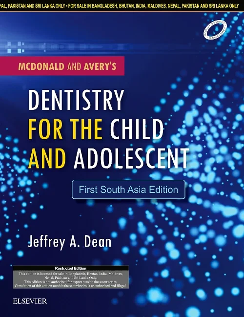 Coperta cărții "McDonald and Avery&#039;s Dentistry for the Child and Adolescent" de autor necunoscut