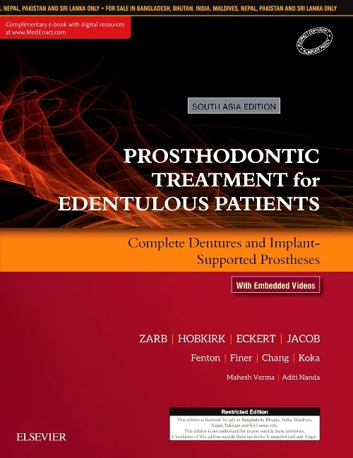 Coperta cărții "Prosthodontic Treatment for Edentulous Patients: Complete Dentures and Implant-Supported Prostheses" de autor necunoscut