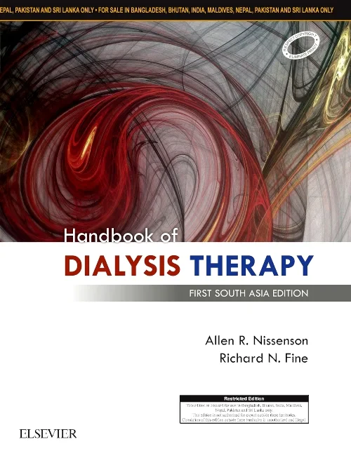 Coperta cărții "Handbook of Dialysis Therapy: First South Asia Edition" de autor necunoscut