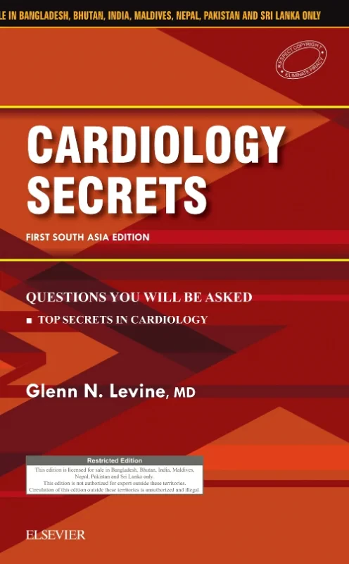 Coperta cărții "Cardiology Secrets: First South Asia Edition" de autor necunoscut
