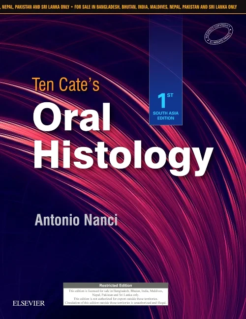 Coperta cărții "Ten Cate&#039;s Oral Histology: First South Asia Edition" de autor necunoscut