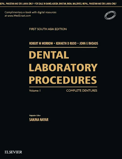 Coperta cărții "DENTAL LABORATORY PROCEDURES, First South Asia Edition (3 Vol set)" de autor necunoscut