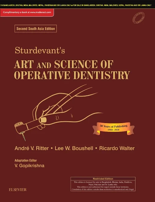 Coperta cărții "Sturdevant&#039;s Art &amp; Science of Operative Dentistry" de autor necunoscut