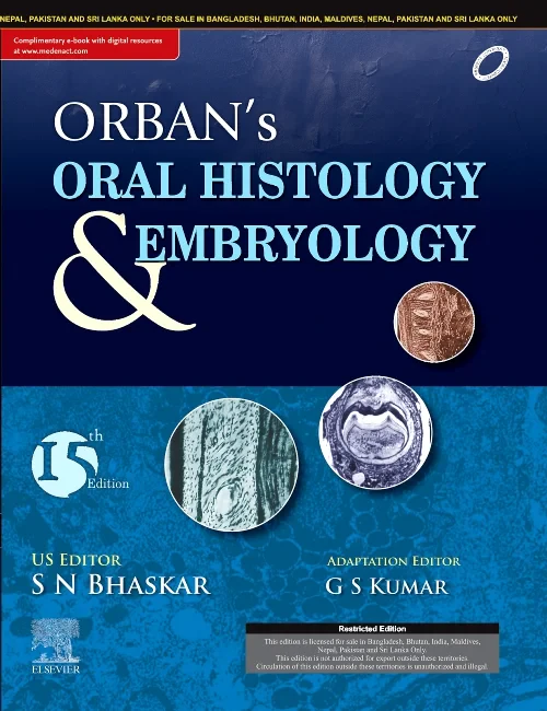 Coperta cărții "Orban&#039;s Oral Histology &amp; Embryology" de autor necunoscut