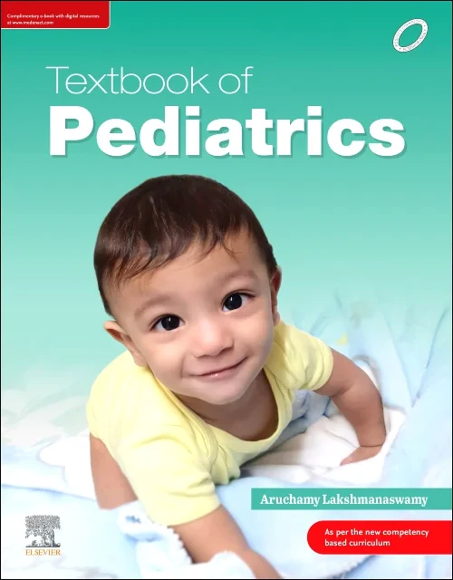 Coperta cărții "Textbook of Pediatrics" de autor necunoscut