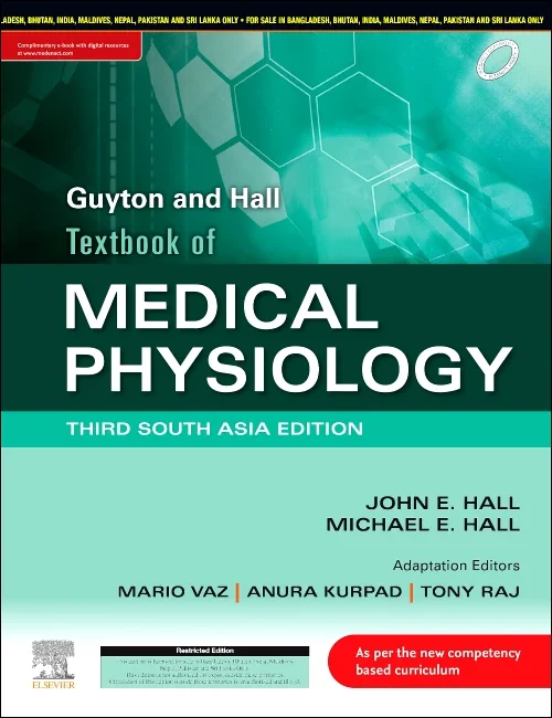 Coperta cărții "Guyton and Hall Textbook of Medical Physiology_3rd SAE" de autor necunoscut