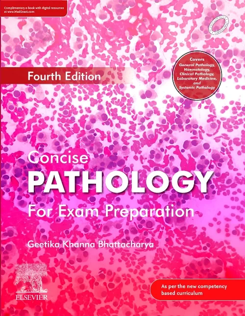 Coperta cărții "Concise Pathology for Exam Preparation_4e" de autor necunoscut