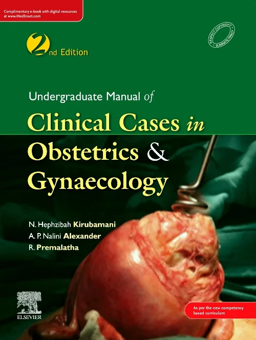 Coperta cărții "Undergraduate Manual of Clinical Cases in Obstetrics &amp; Gynaecology, 2ed" de autor necunoscut
